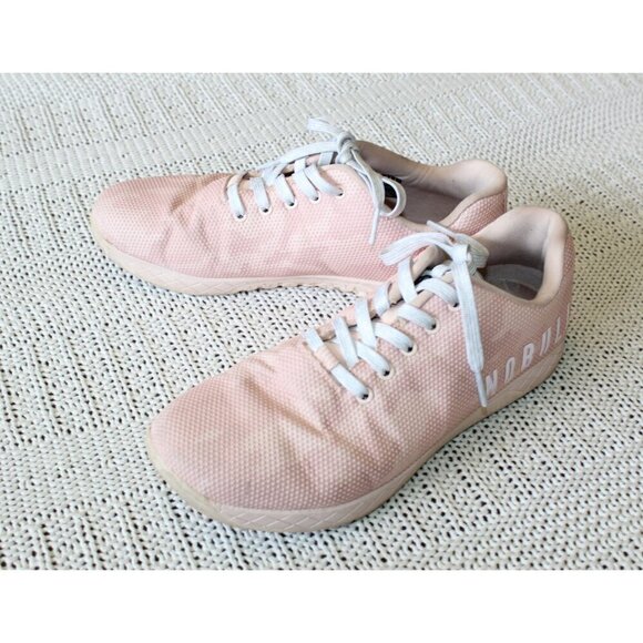 Nobull Men's Camo Trainer Pink Rose Shoes Size Men 13 US Women 14.5 US lace up - Picture 4 of 13